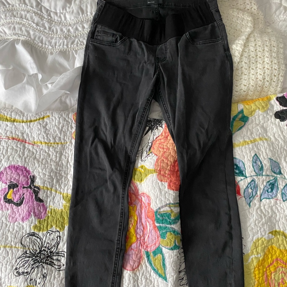 ASOS maternity black skinny jeans - Picture 3 of 5